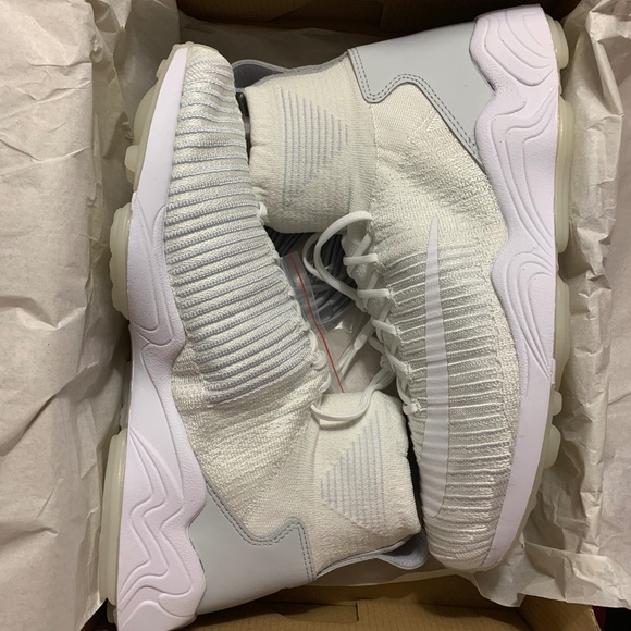 NIKE 👟 Zoom Mercurial XI Flyknit Air White Soccer - Picture 6 of 8